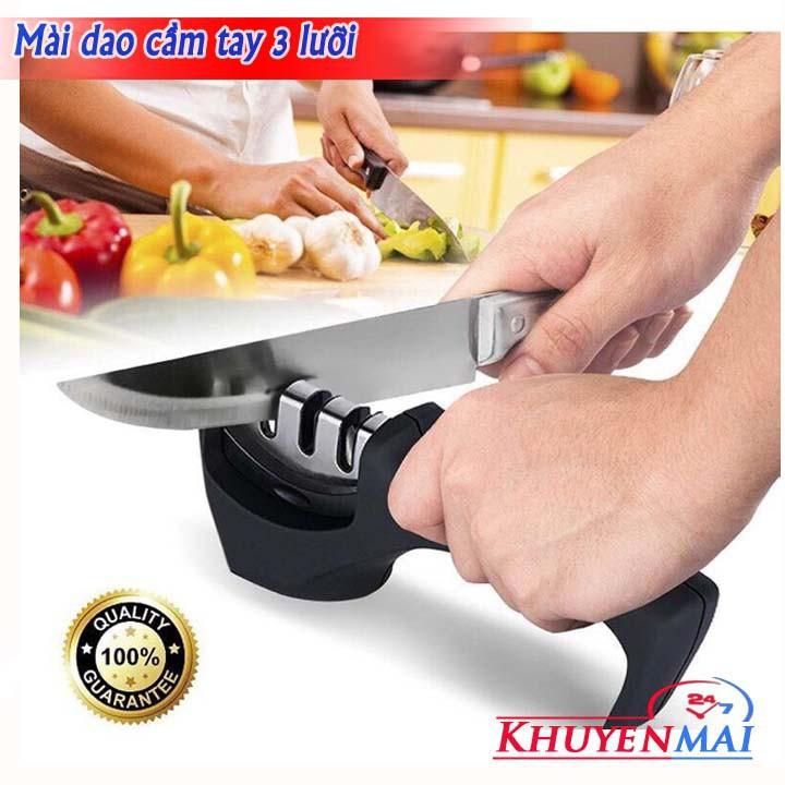 Máy Mài Dao Kéo Cầm Tay -3 Lưỡi