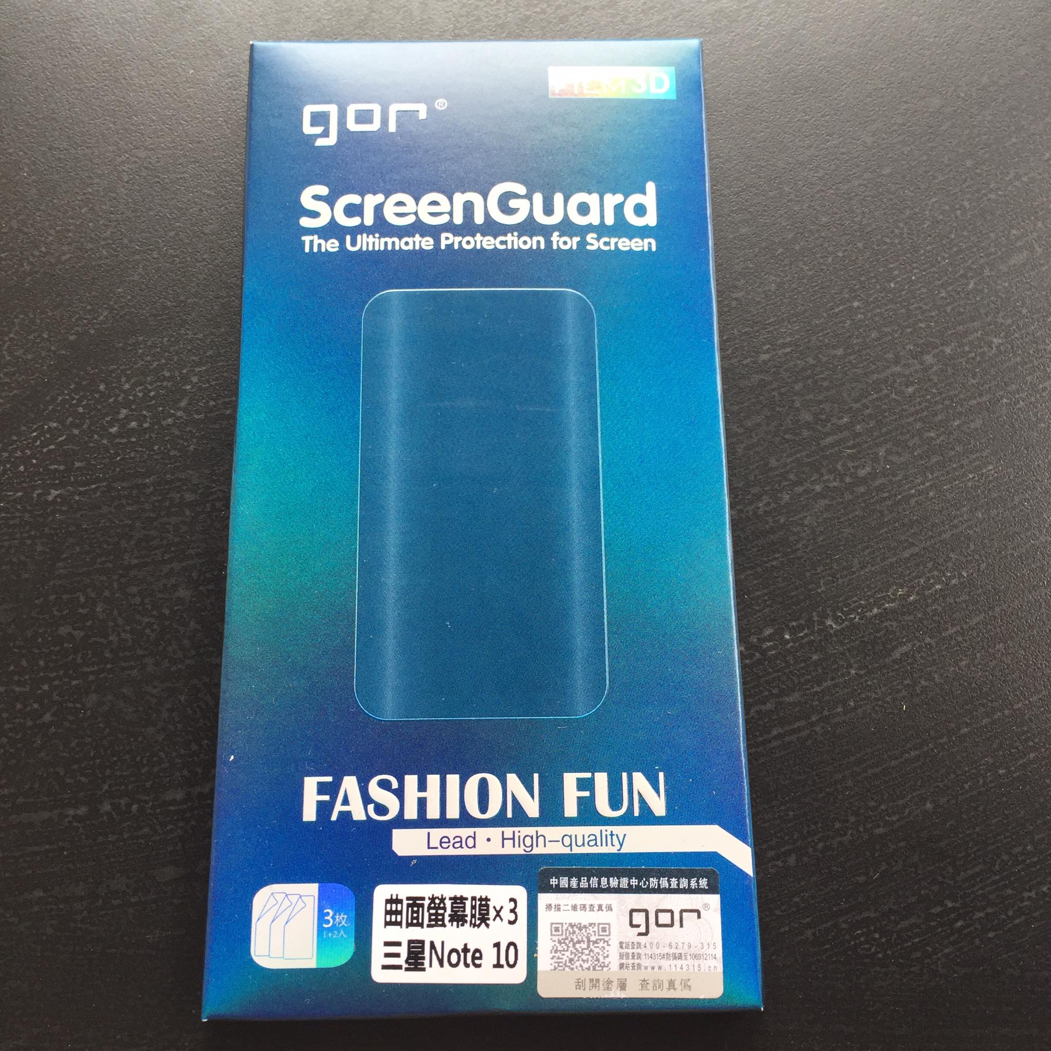 Bộ 4 miếng dán dẻo Gor Samsung Note 10 - Hàng nhập khẩu
