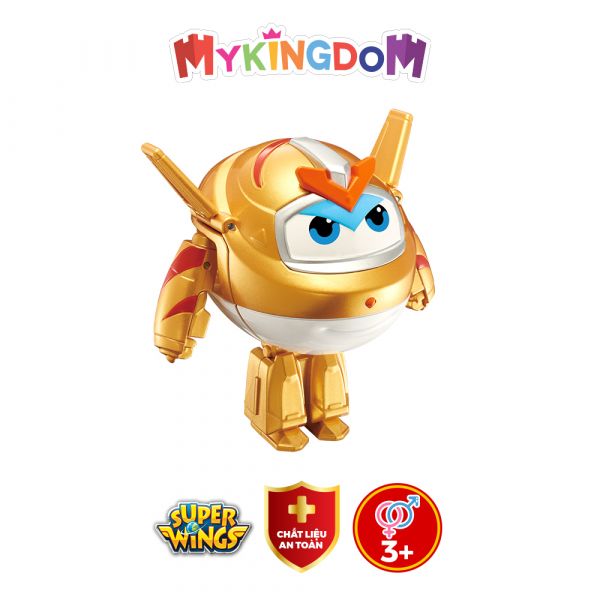 Đồ Chơi Mô Hình SUPERWINGS Trứng Biến Hình Robot Golden Tốc Độ YW750565