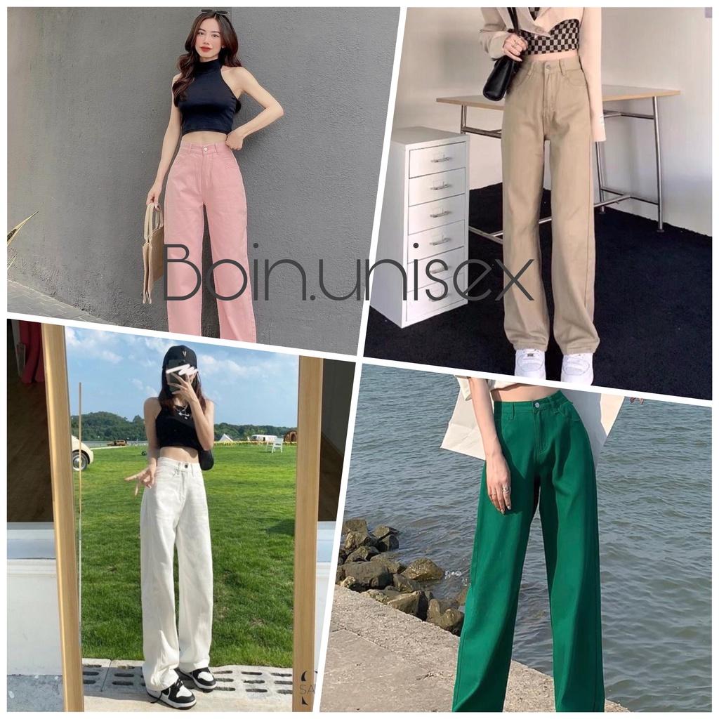 Quần dài KAKI BASIC PANTS quần kaki dài suông ống rộng full màu Ulzzang Unisex nam nữ