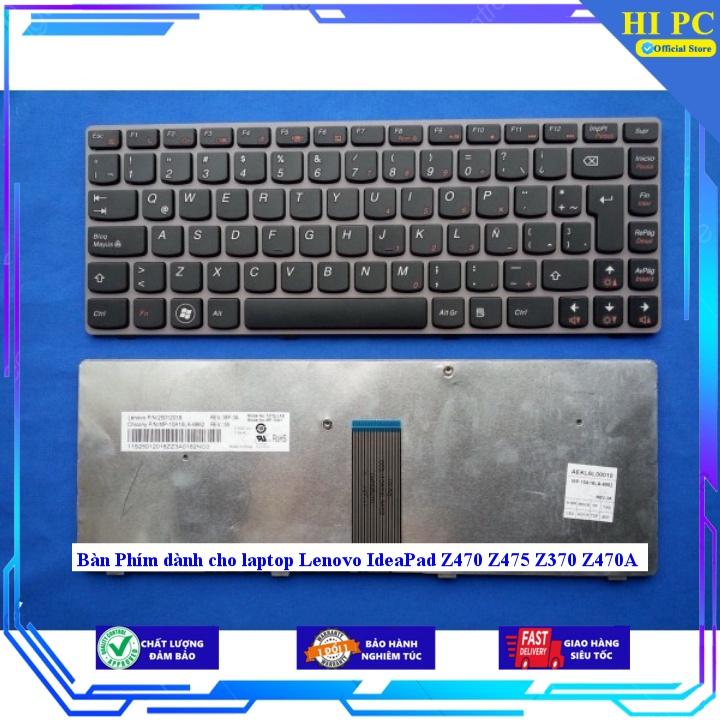 Bàn Phím dành cho laptop Lenovo IdeaPad Z470 Z475 Z370 Z470A - Hàng Nhập Khẩu