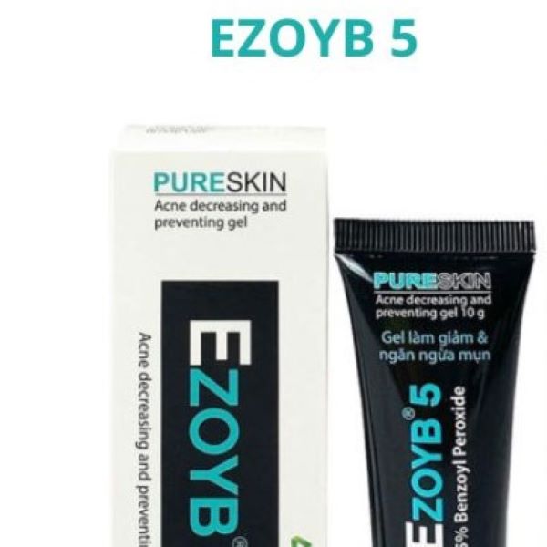 Gel Bôi Ezoyb 5 Giúp Giảm Và Ngăn Ngừa Mụn Trứng Cá (10g)