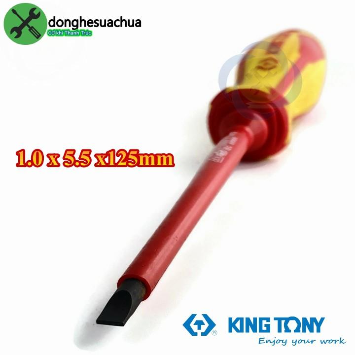 Vít dẹp cách điện Kingtony 14725505 1.0 x 5.5 x 125mm