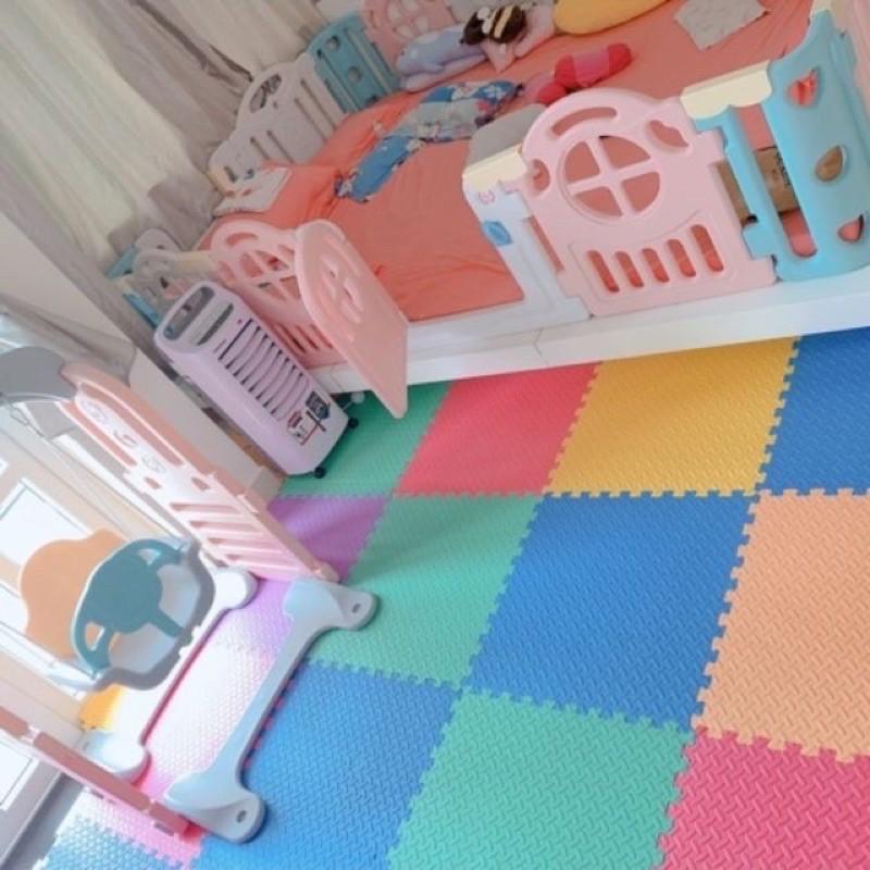 Set 4 tấm thảm xốp Âu Lạc Vân Lá trải sàn