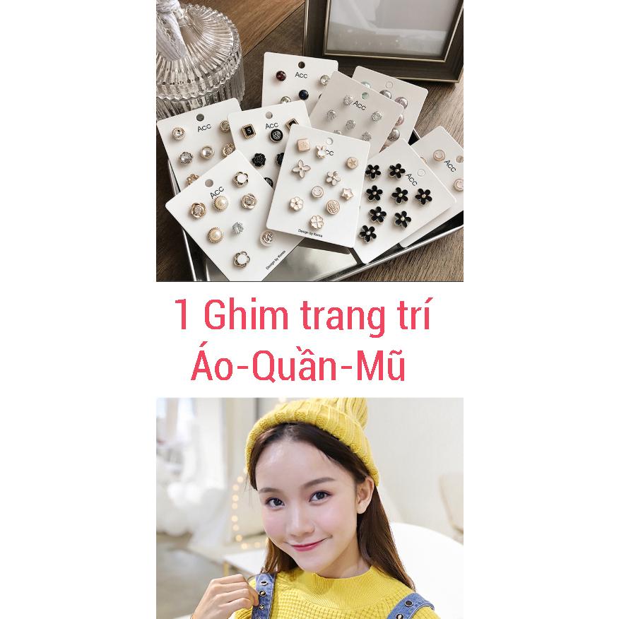 Bờm bản to vintage cao cấp