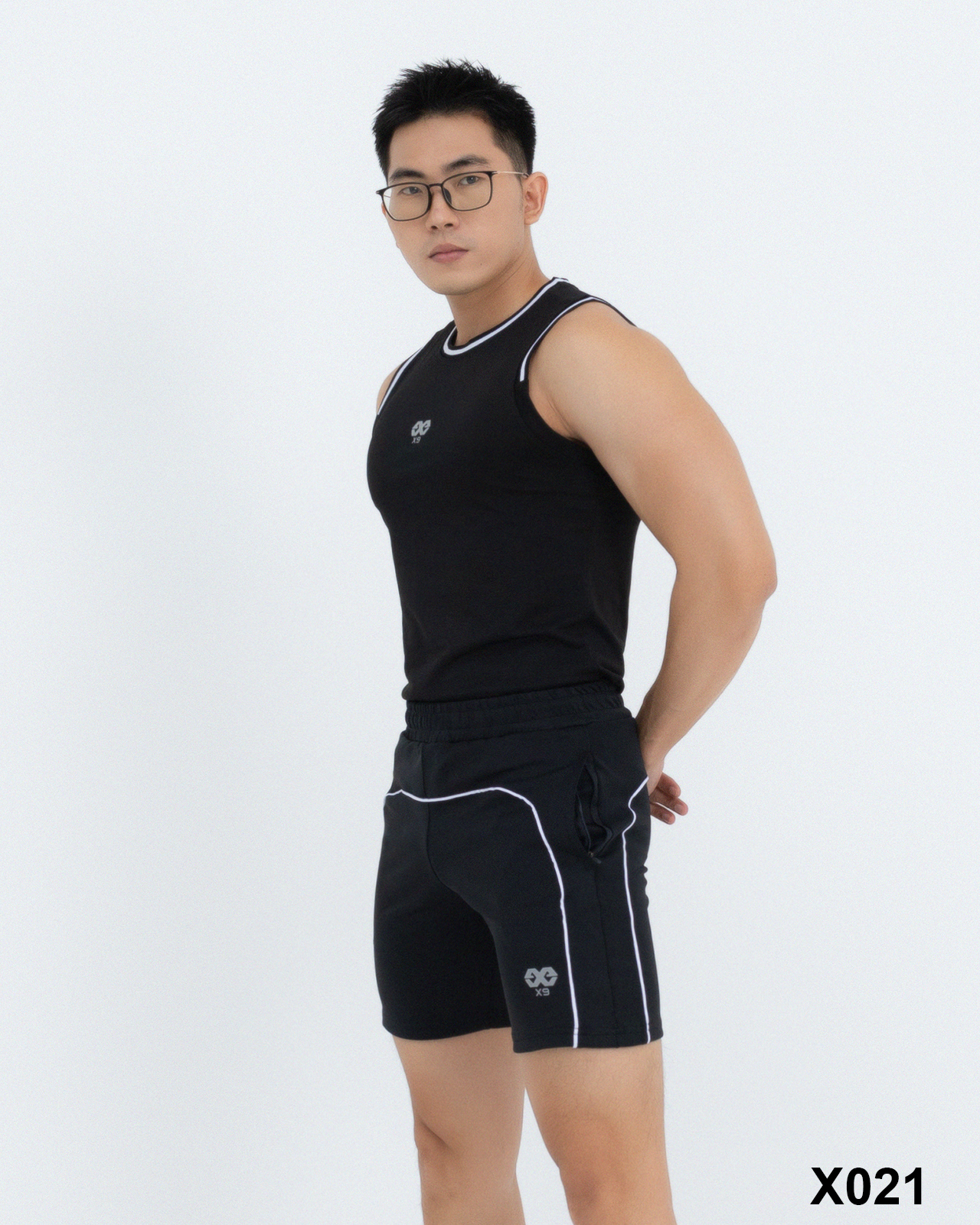 Áo Tanktop 3 Lỗ Nam Bo Viền 1 Nữa - Chạy Bộ Tập Gym Sportswear - X021