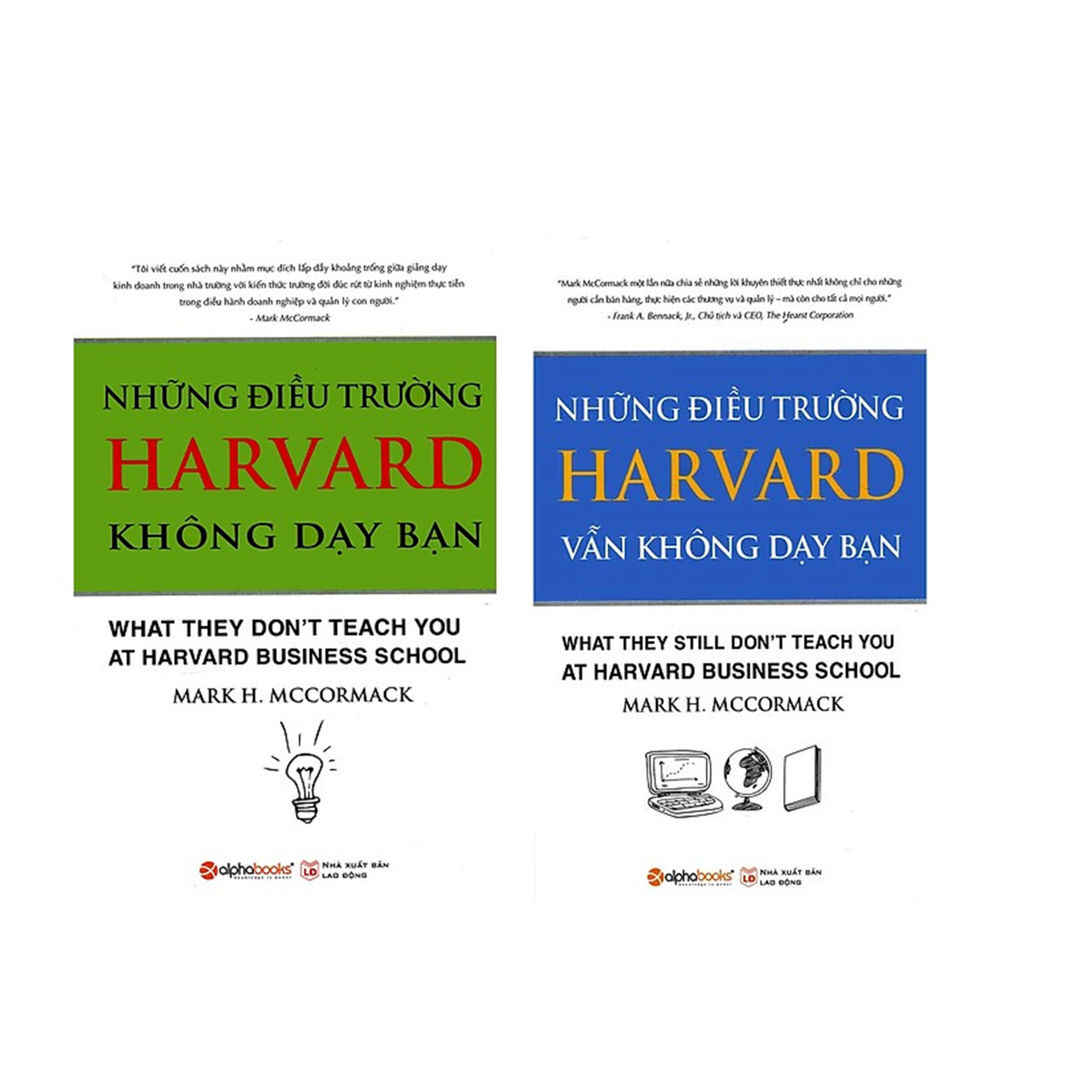 Combo Sách Kĩ Năng Sống: Những Điều Trường Harvard Không Dạy Bạn (Tái Bản) + Những Điều Trường Harvard Vẫn Không Dạy Bạn (Tái Bản)