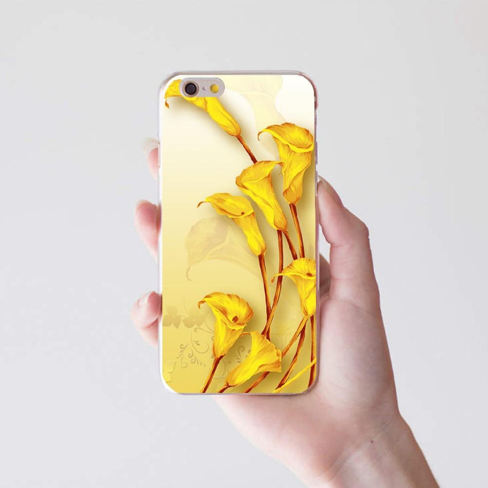 Ốp lưng hình hoa Calla Lily dành cho IPhone 5-5s-5se-6-6s-6 plus-6s plus-7-7 plus-8-8Plus