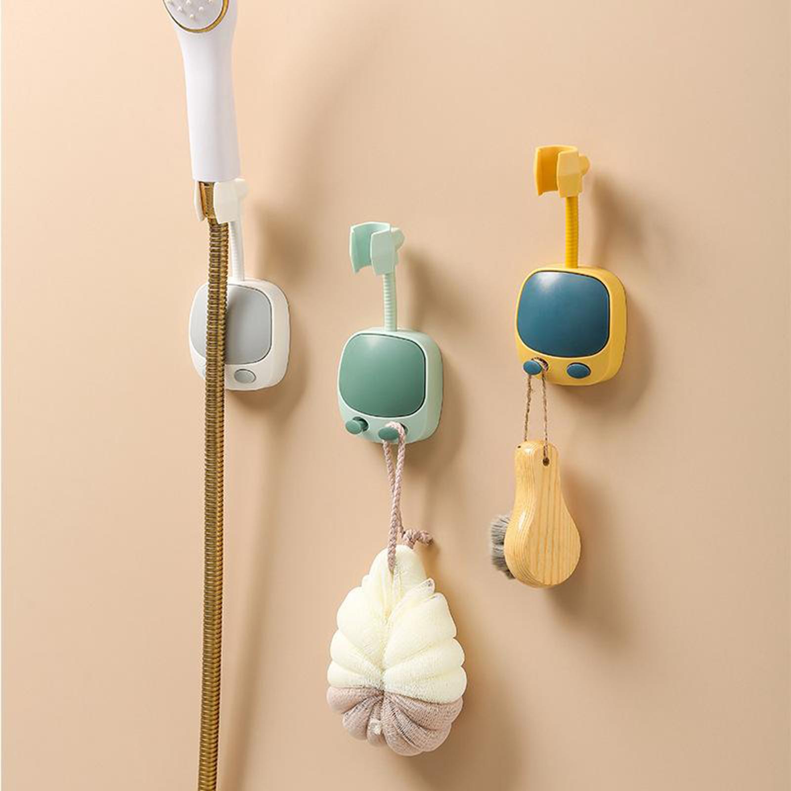 Shower Head Holder Plastic Adjustable Bracket Suction Bracket