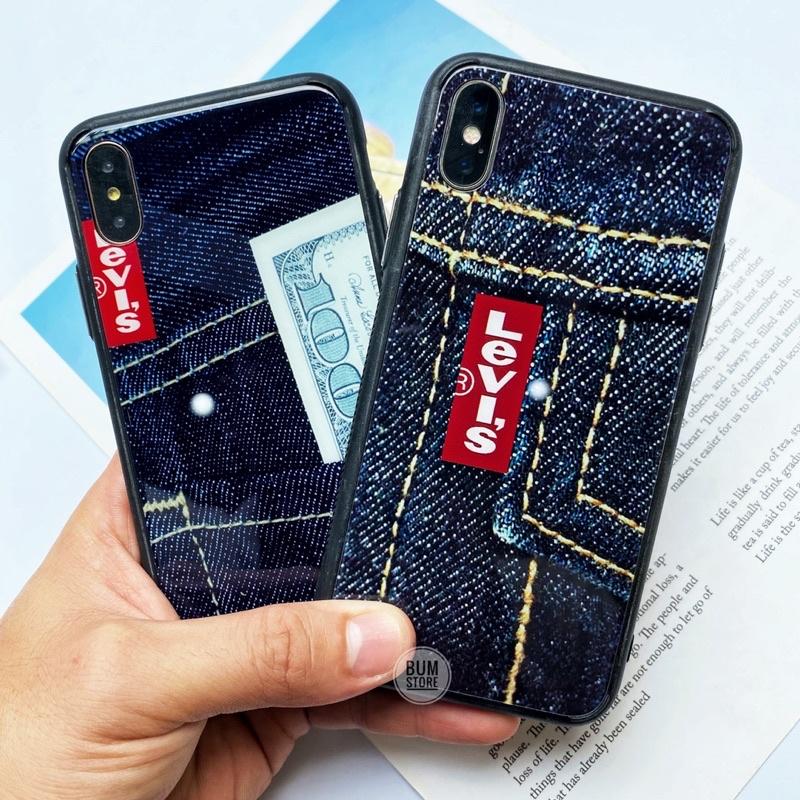 Ốp lưng kính viền dẻo CHO IPHONE 7 PLUS / IPHONE 8 PLUS / IPHONE X