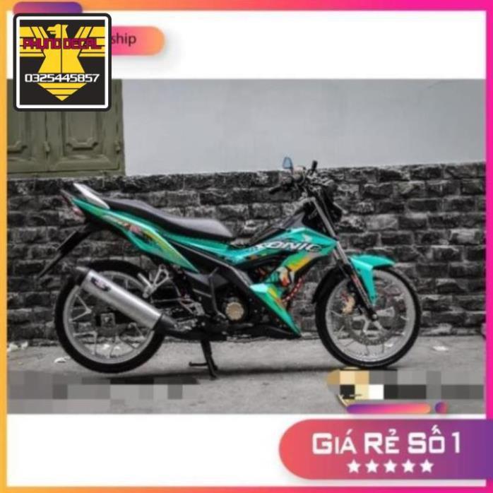 TEM RỜI SONIC 150 XANH