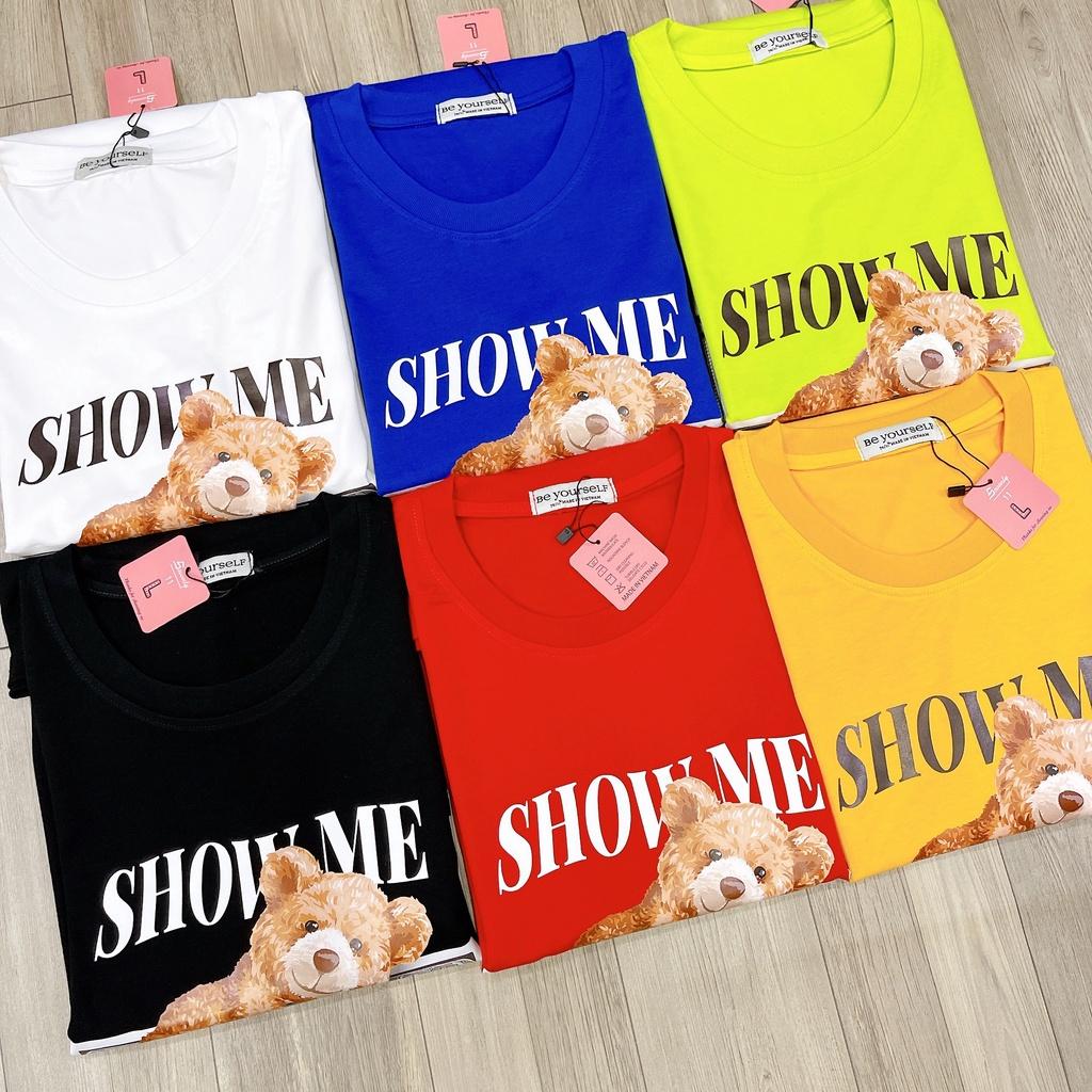 Áo Thun Tay Ngắn Unisex Đủ Size M L XL - GẤU DOLLAR