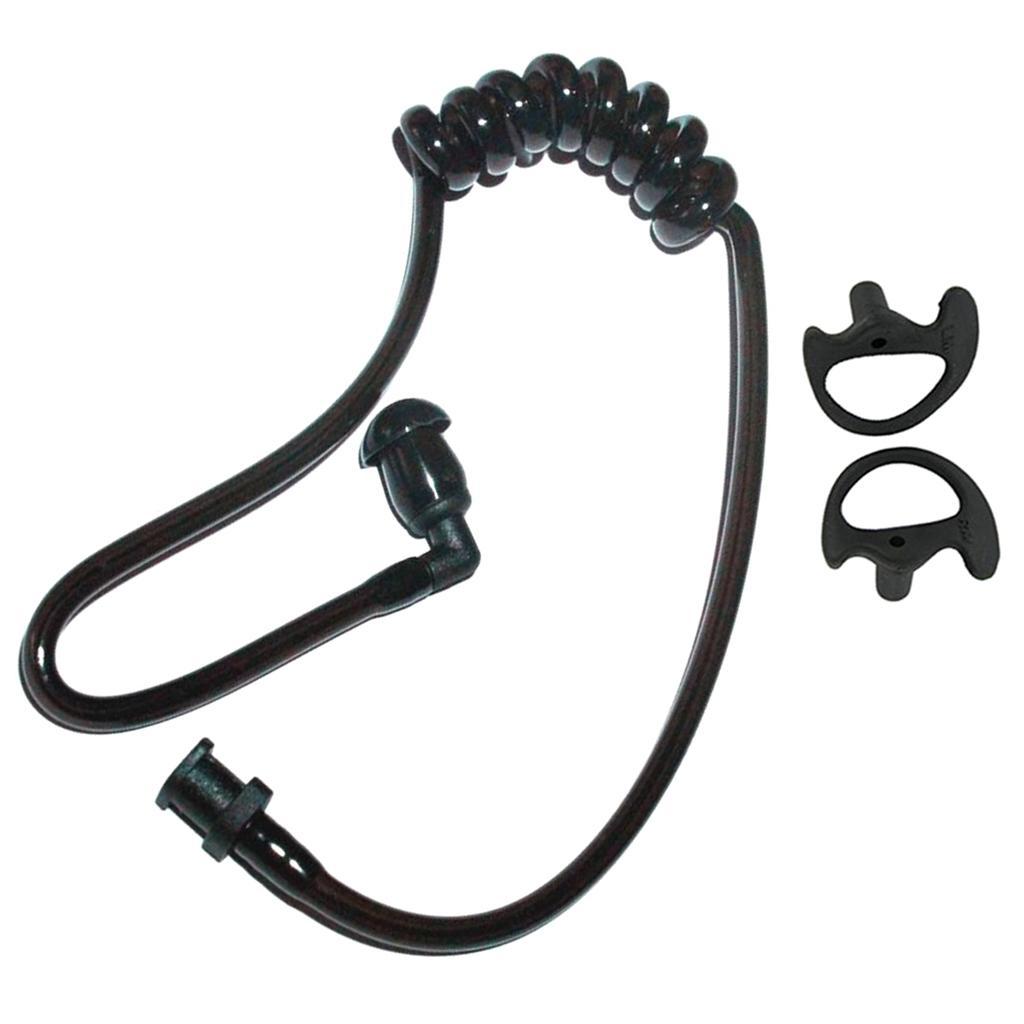 3x Replacement Acoustic Coil Tube with S+M+L Earbuds for 2 Way Radio