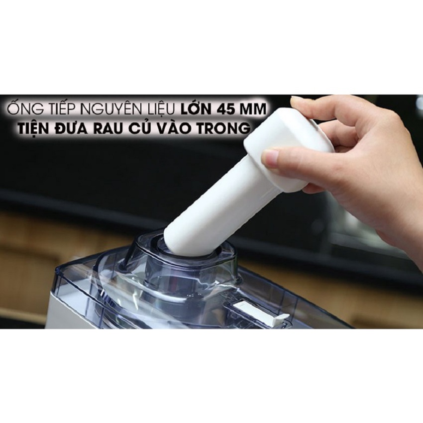 Máy Xay Và Ep Trái Cây Panasonic MJ-M176PWRA - Hàng Chính Hãng
