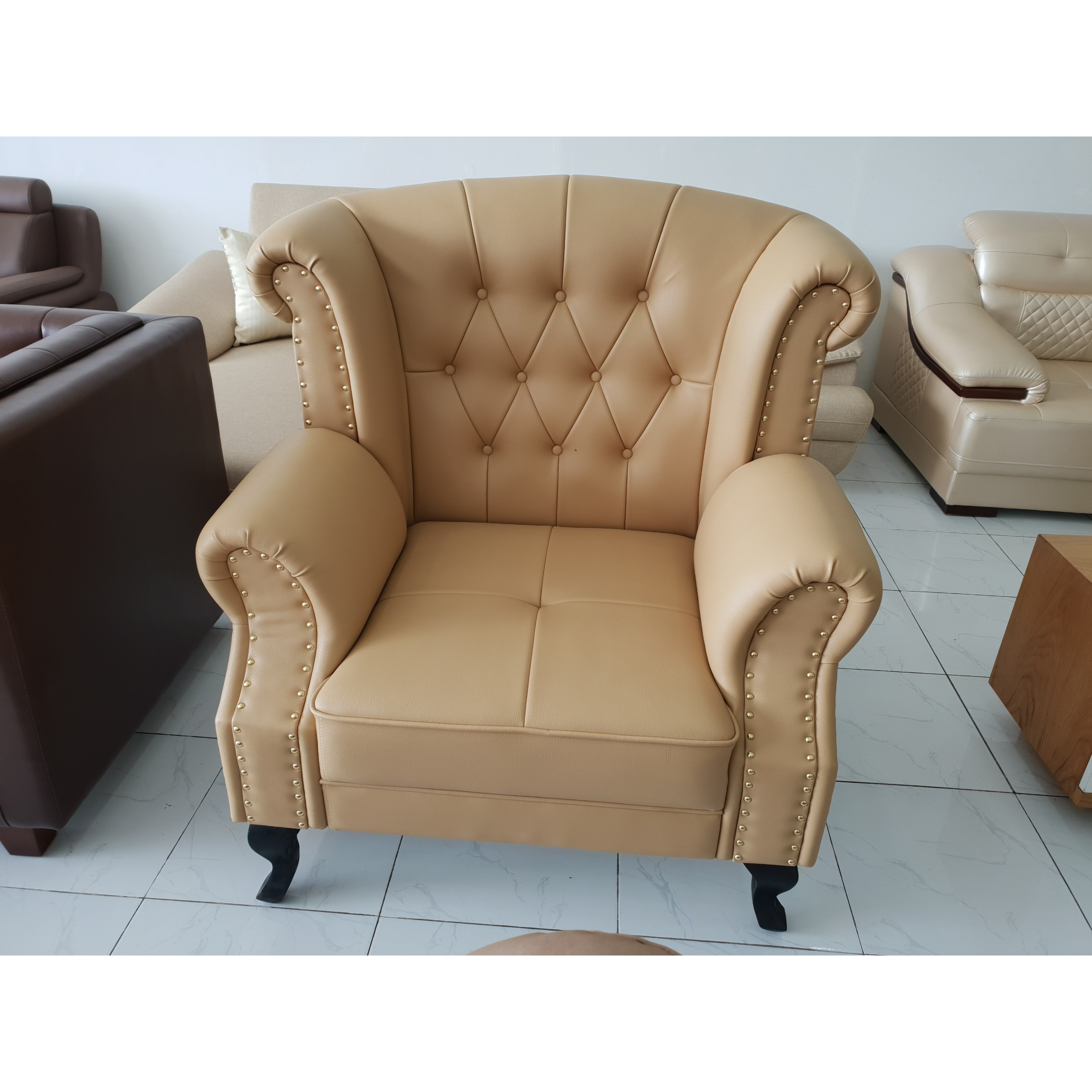 Ghế Sofa Đơn Tân Cổ Điển