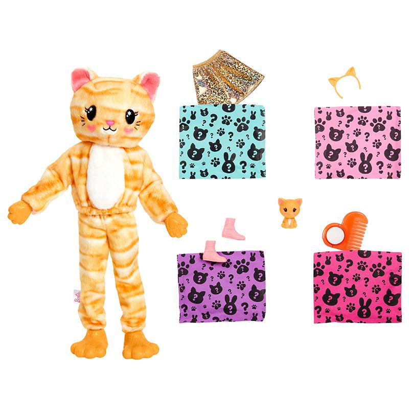 Đồ Chơi BARBIE Búp Bê Cutie Reveal - Kitten HHG20/HHG18