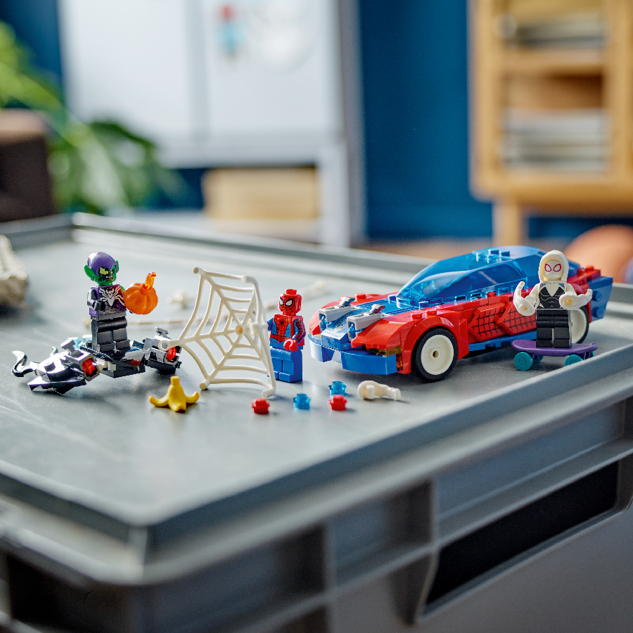 Đồ Chơi Lắp Ráp Siêu Xe Của Người Nhện Lego Superheroes 76279 LEGO SUPERHEROES 76279