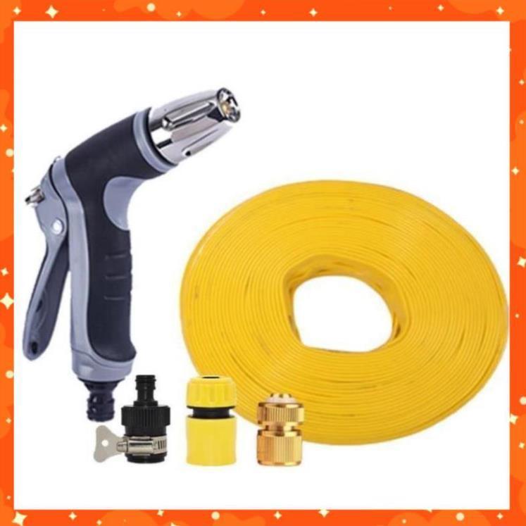 Bộ dây và vòi xịt rửa xe tưới cây tăng áp 3-5M 206817