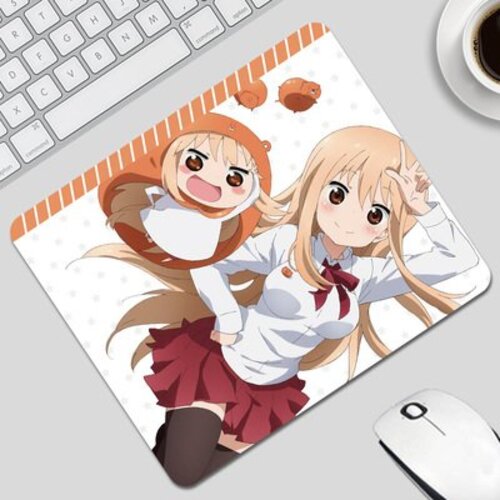 Miếng di chuột in hình Himouto! Umaru-chan CÔ EM GÁI HAI MẶT miếng kê chuột miếng lót chuột anime chibi tiện lợi xinh xắn MẪU 2