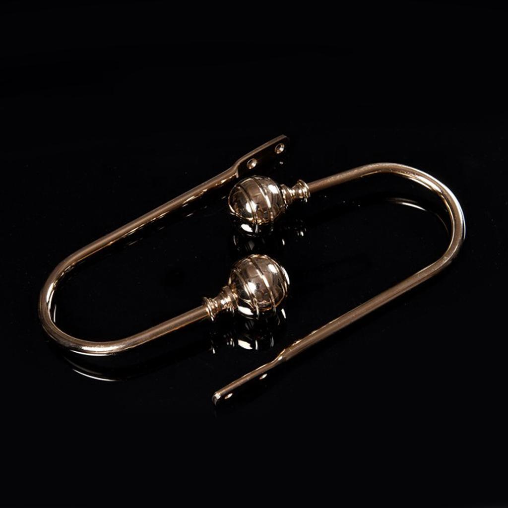 Basic Curtain Tieback Hooks Wall Clothes Hanger Hooks Home Decor