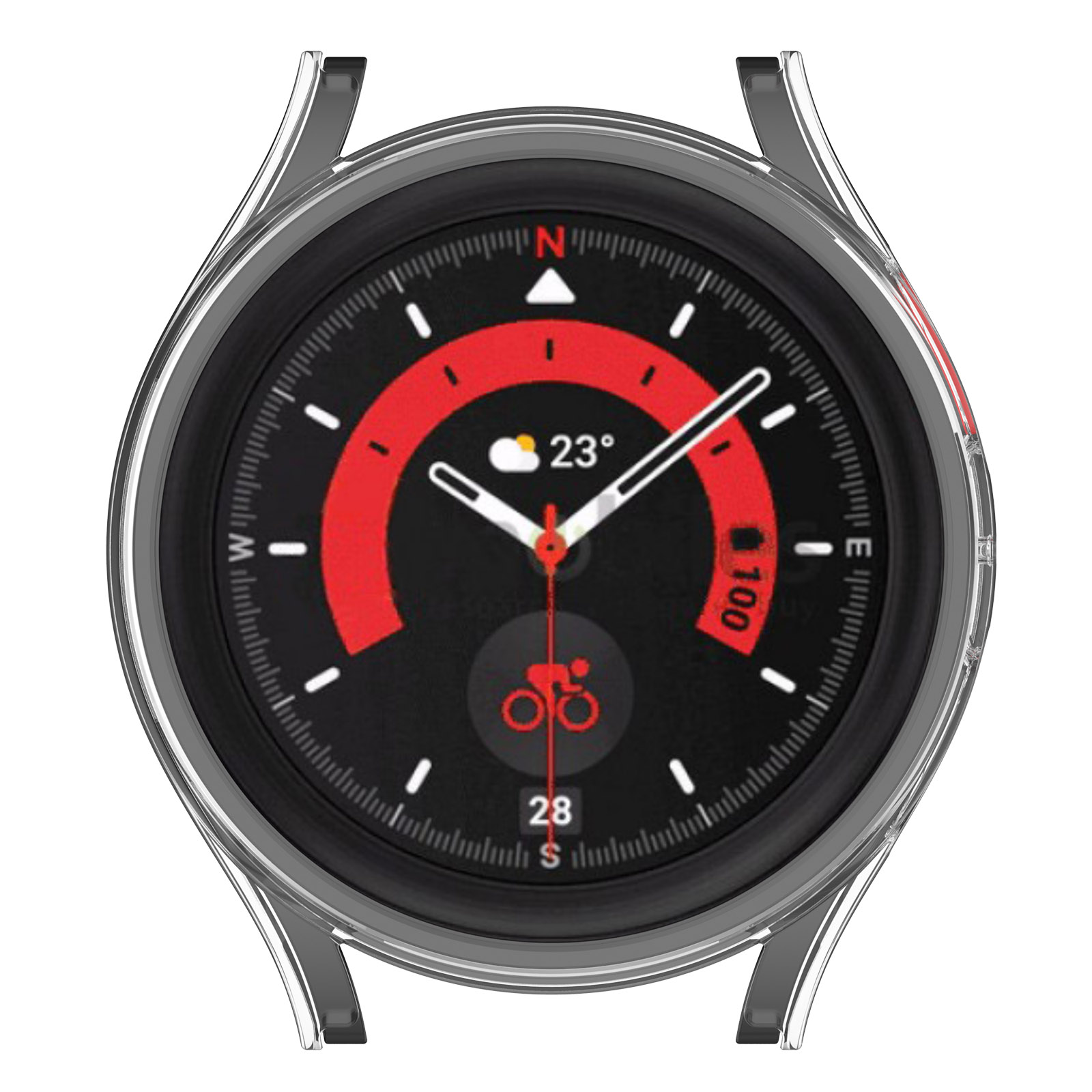 Ốp Case PC chống va đập cho Samsung Galaxy Watch 5 Pro 45mm - Hàng Chính Hãng