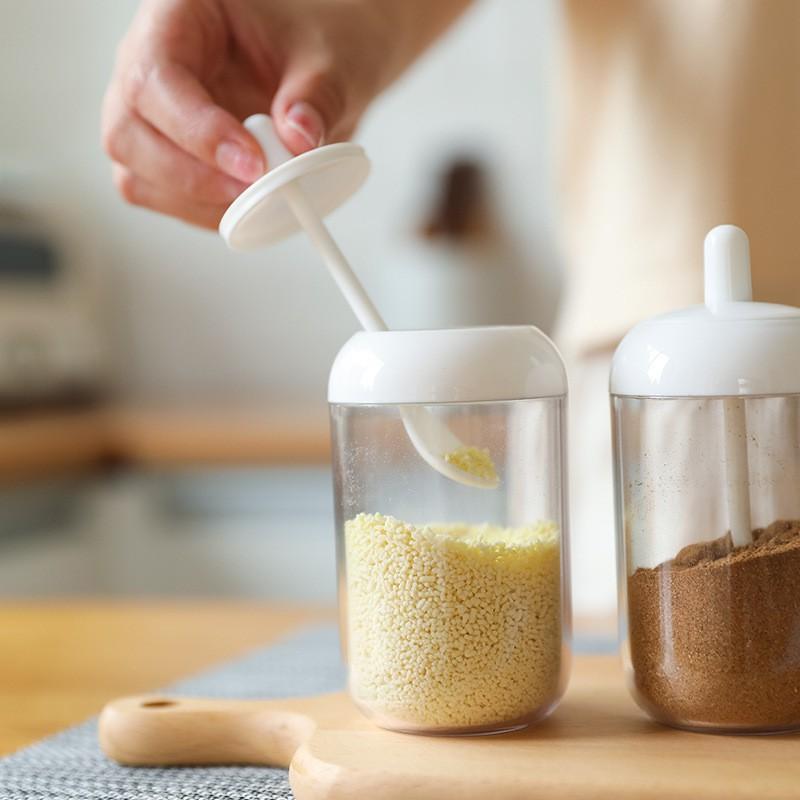 Hủ đựng gia vị kèm muỗng