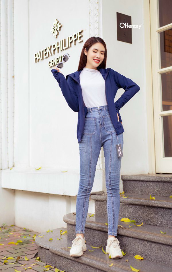 Áo Khoát Nữ Chống Nắng Chống Tia UV Co Dãn 4 chiều