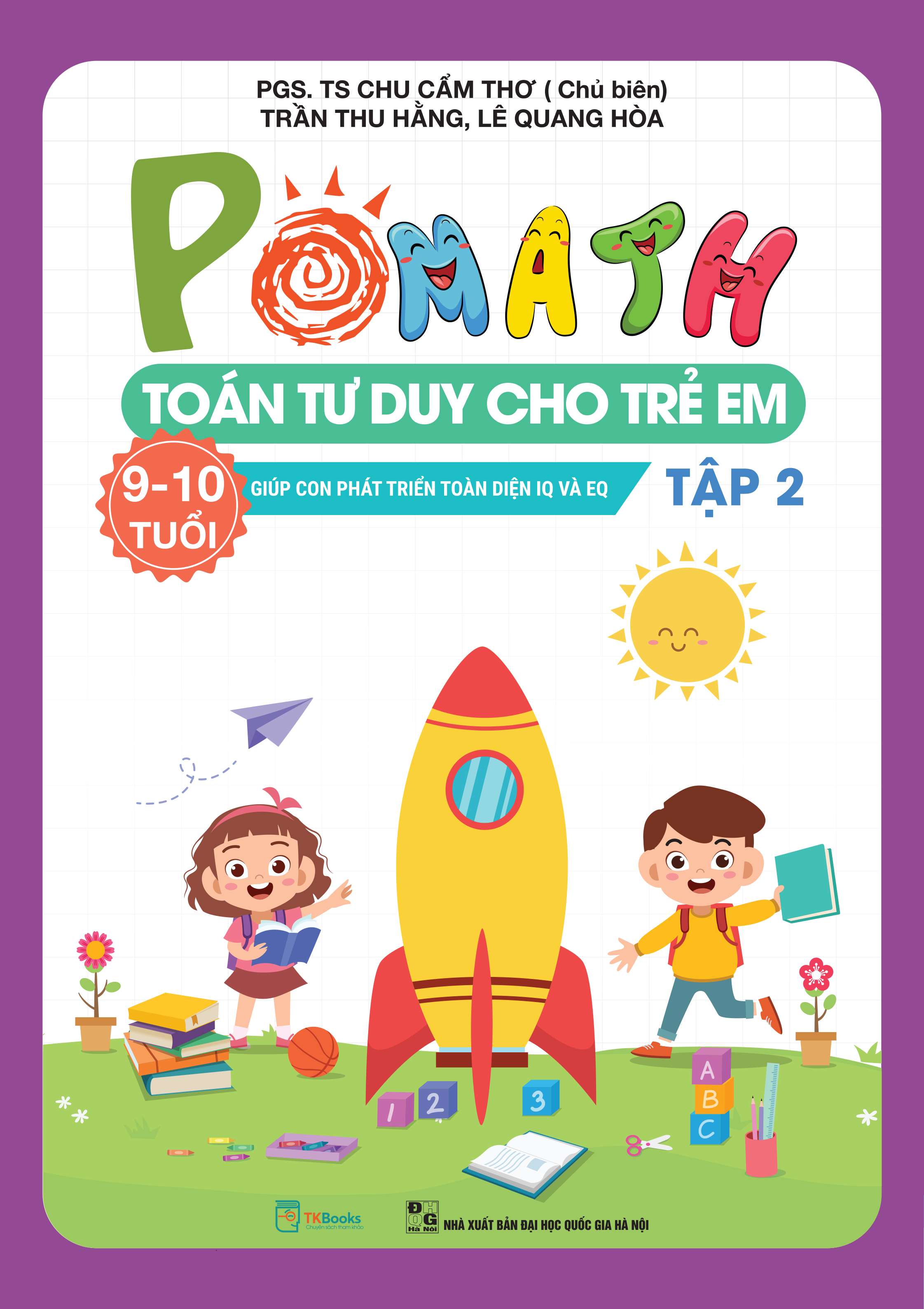 Combo POMath – Toán tư duy cho trẻ em 9 – 10 tuổi (Tập 1 + 2)