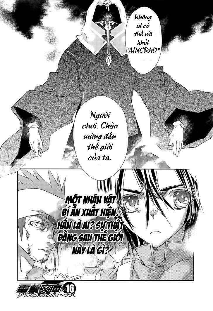 sword art online - đao kiếm thần vực chapter 1 33