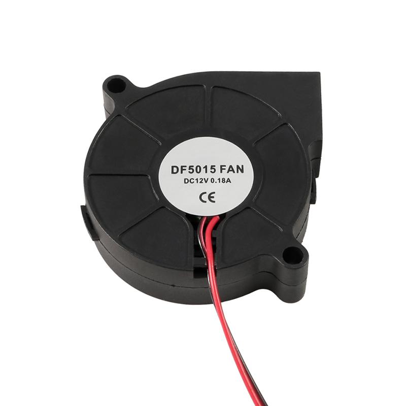 2PCS 5015 quạt 12V 24V quạt quạt làm mát làm mát Turbo quạt 2 pin Máy in 3D cho ANET A8 A6 Bộ phận máy in 3D