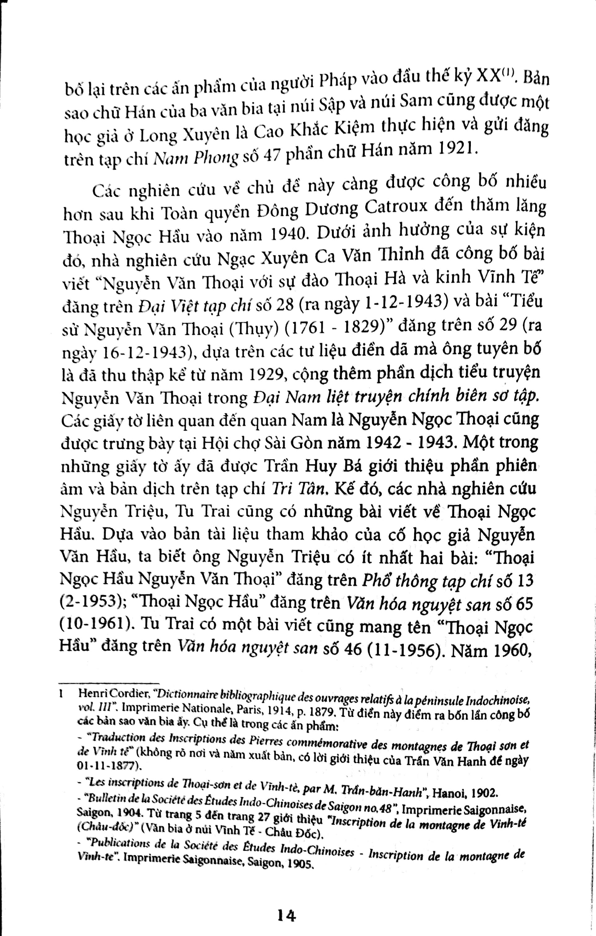 Thoại Ngọc Hầu Qua Những Tài Liệu Mới