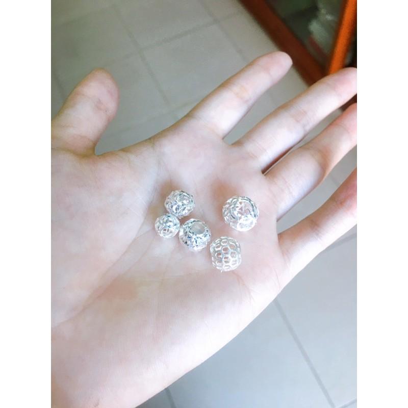 Mặt cầu bạc đeo kèm dây dành cho nữ nhiều kiểu siêu bền đẹp