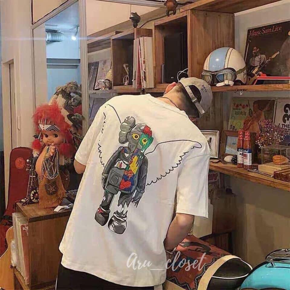 Áo Thun UNISEX Nam Nữ Tay Lửng From Rộng Giá Rẻ