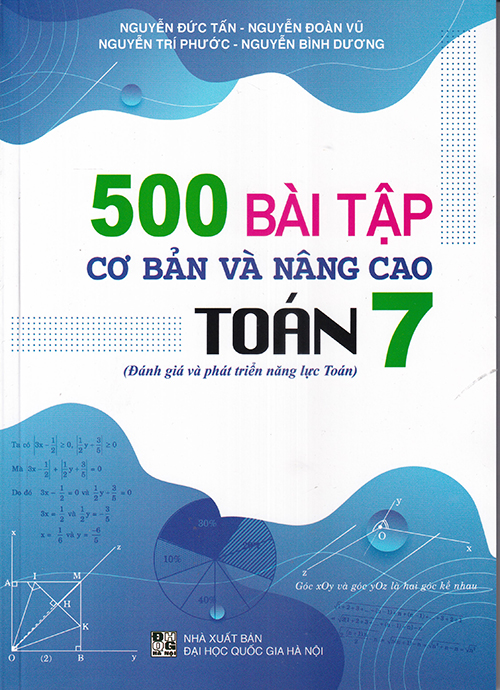 Sách - 500 Bài tập Cơ bản và Nâng cao Toán 7