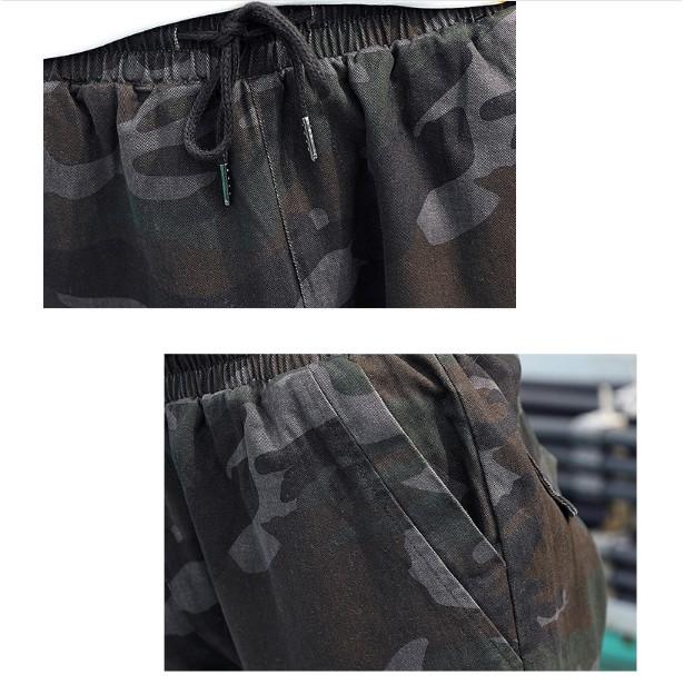 Quần dài vải lính hàng big size cho người béo, người mập