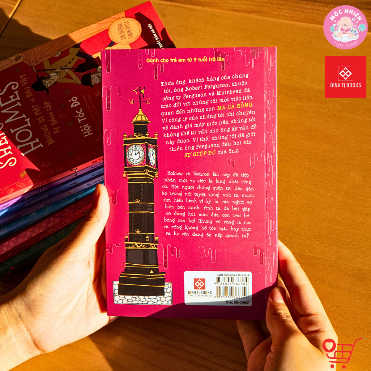 Sách - Tuyển tập Sherlock Holmes - Những bí mật và báu vật bị đánh cắp (10 tập) - Đinh Tị Books