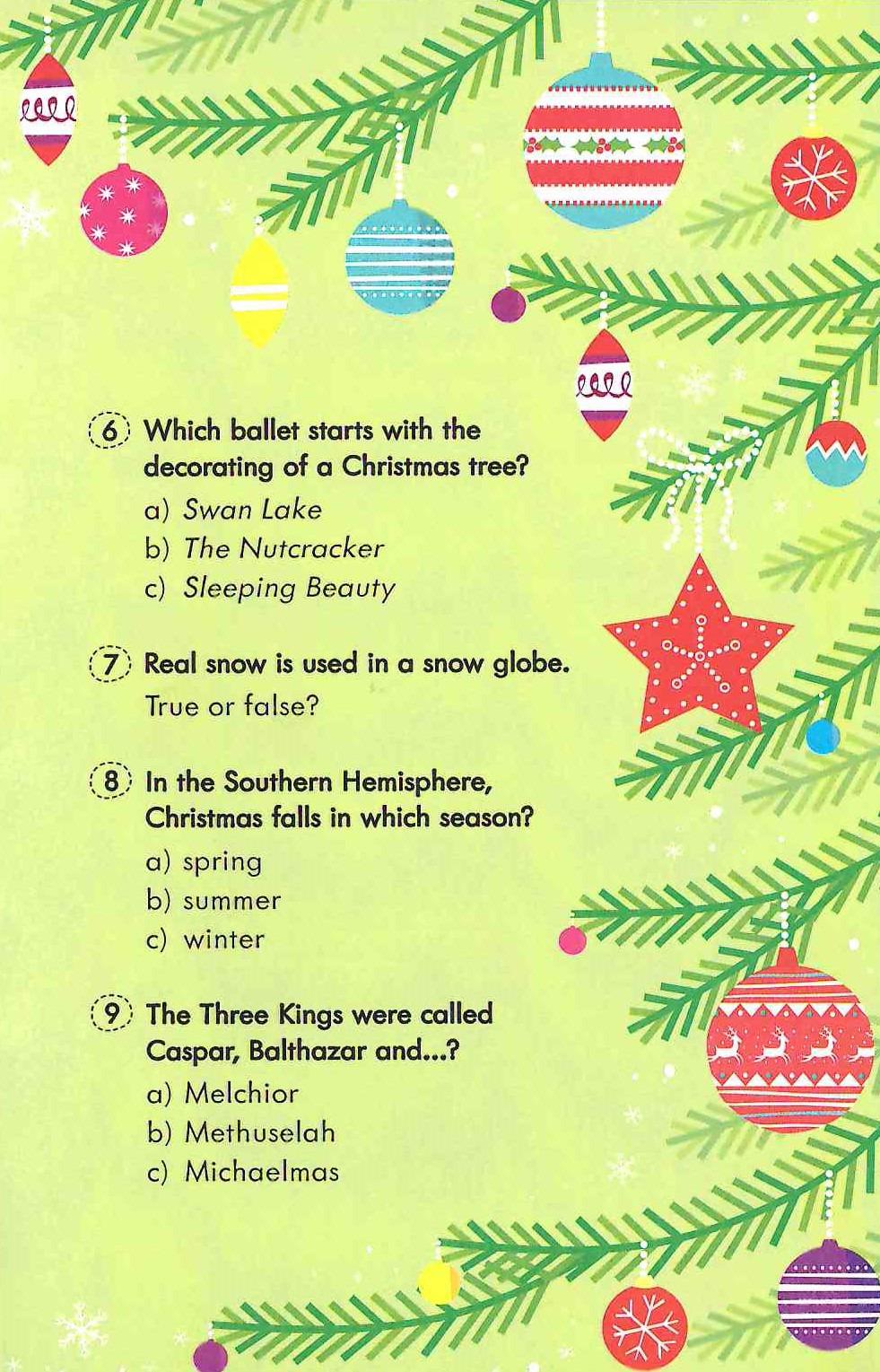 Christmas Quiz Book