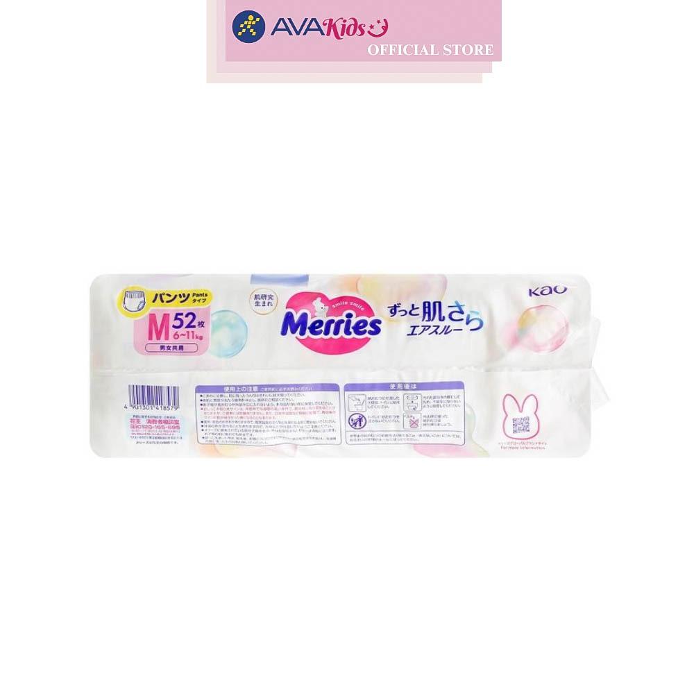 Tã quần Merries size M 52 miếng (6 - 11 kg)
