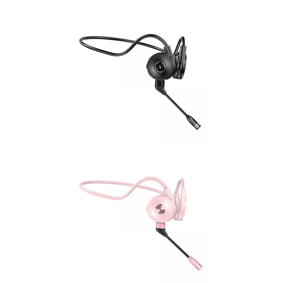 2Pcs Open-Ear Bone Conduction Headphones Waterproof Running Driving Music