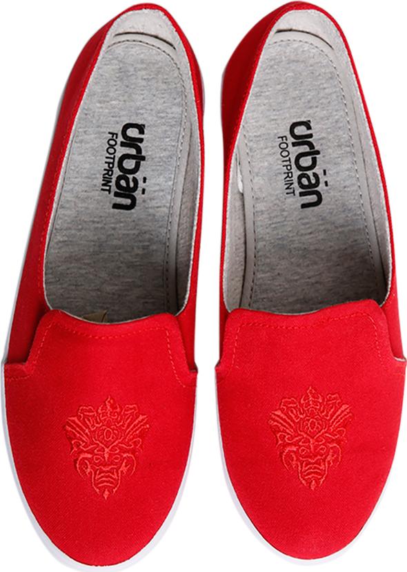 Giày Slip On Nữ Urban UL1704 - Đỏ