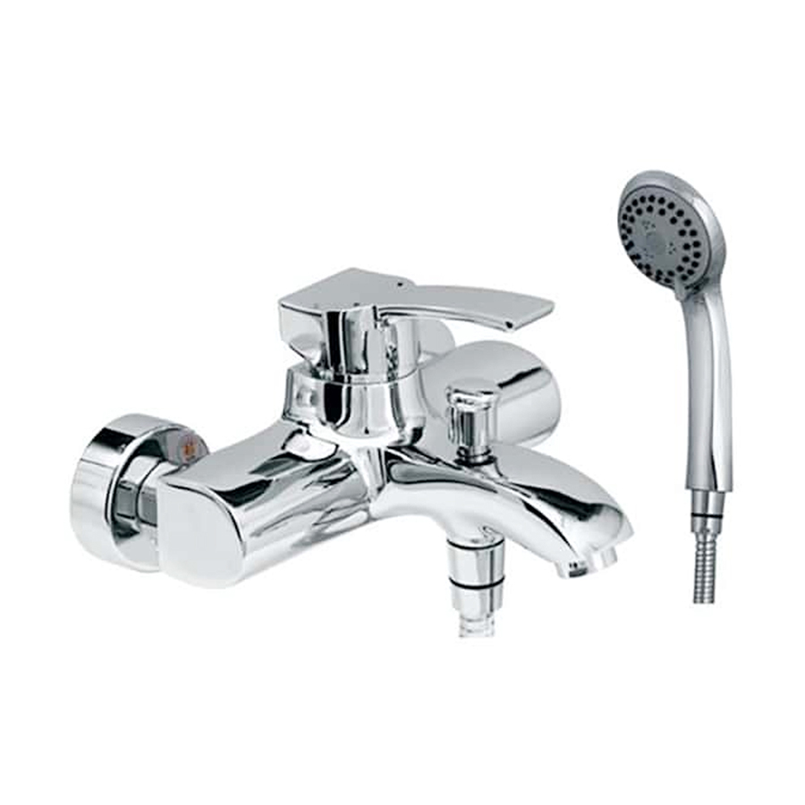 Sen tắm dây nóng lạnh Viglacera VG511, chất liệu đồng nguyên chất, mạ crom - niken, van tay cầm gật gù - Hoa Sen Home - Hàng chính hãng