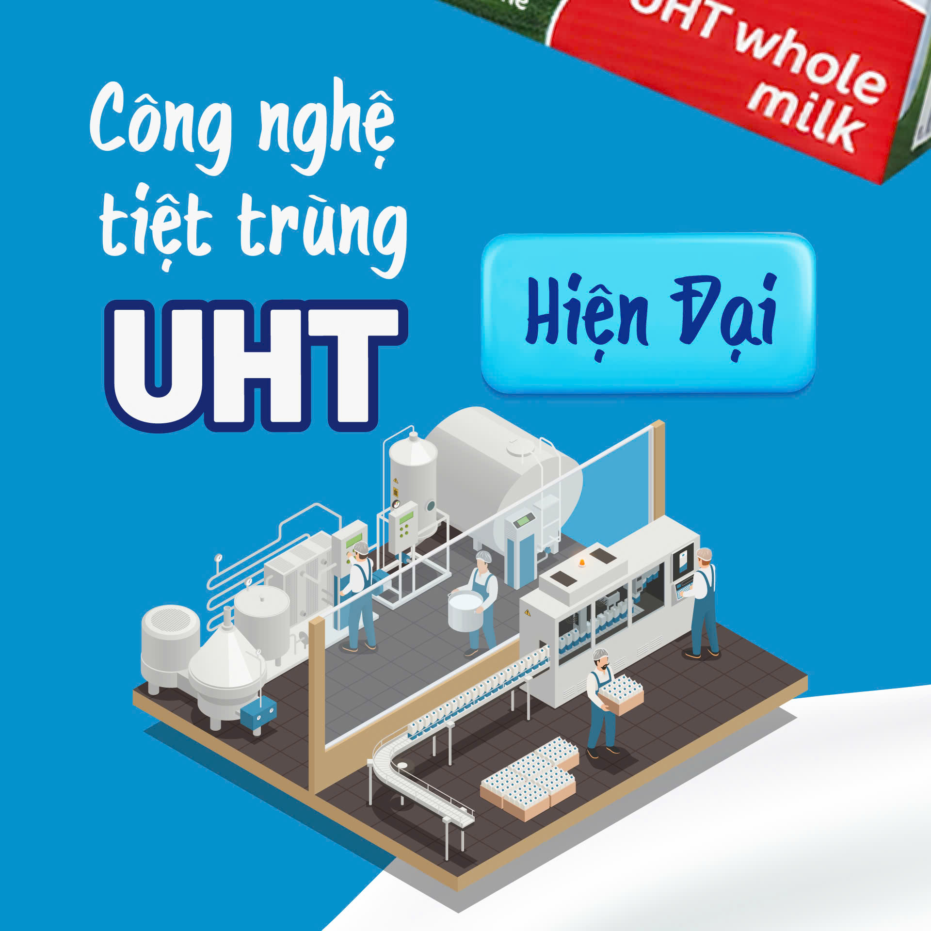 Sữa Tiệt Trùng Nguyên Chất Lactel 1L - Thương Hiệu Pháp, SX Slovenia | Lactel UHT Whole Milk 1L