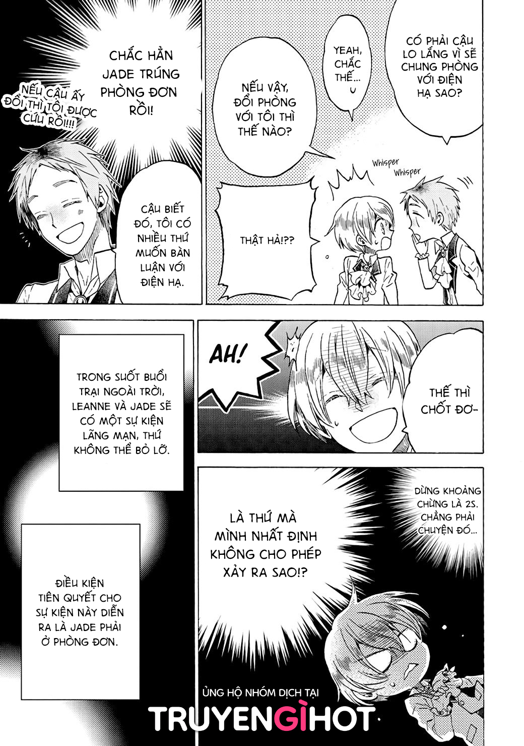 kẻ phản diện, cecilia silvie, không muốn chết, thế nên cô đã cải nam trang chapter 3.3 5