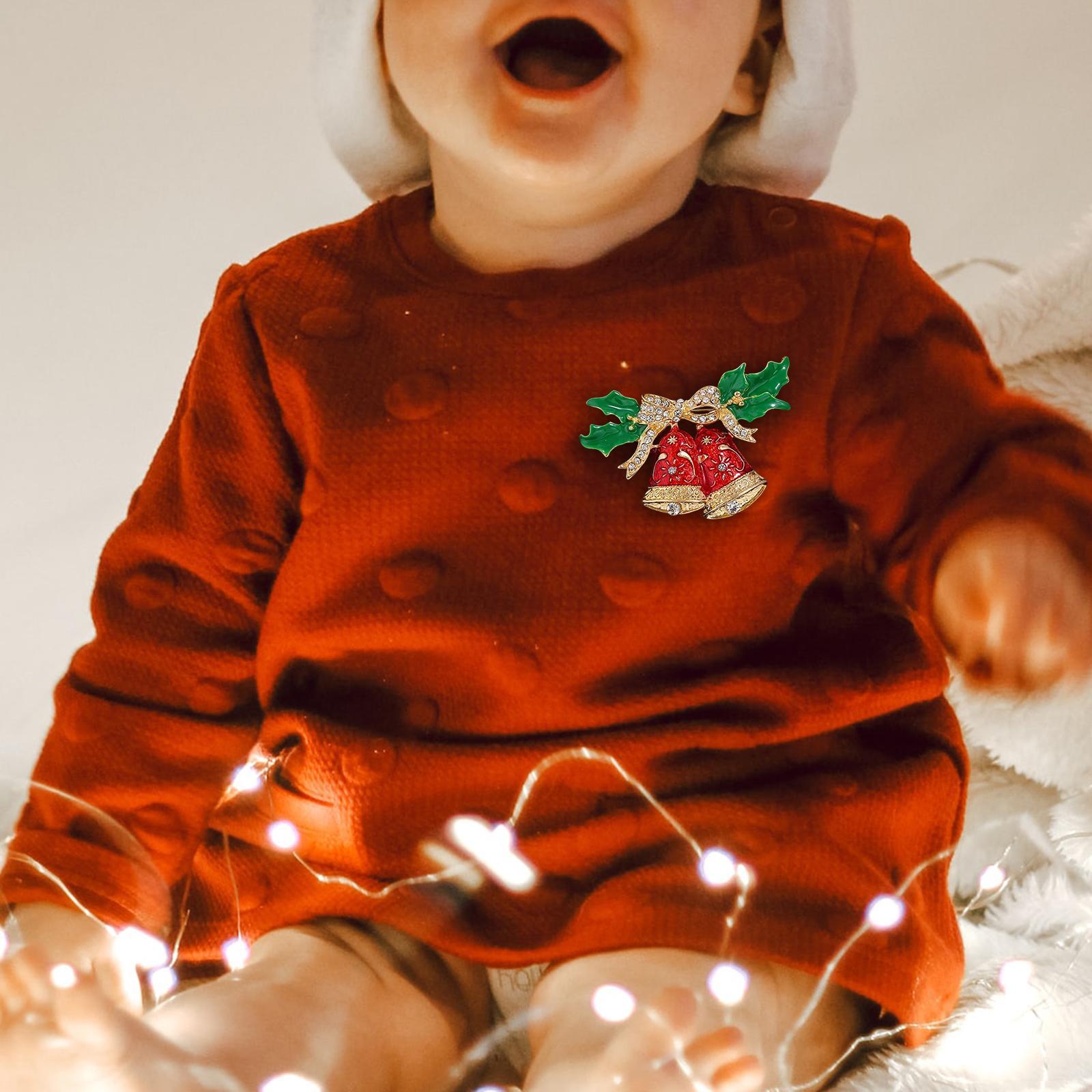 Elegant Christmas Brooch Pins Lapel Brooch for Clothes