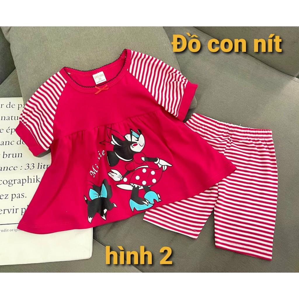 BỘ BABYDOLL TAY PHỒNG BÉ GÁI - ĐỒ BỘ TRẺ EM