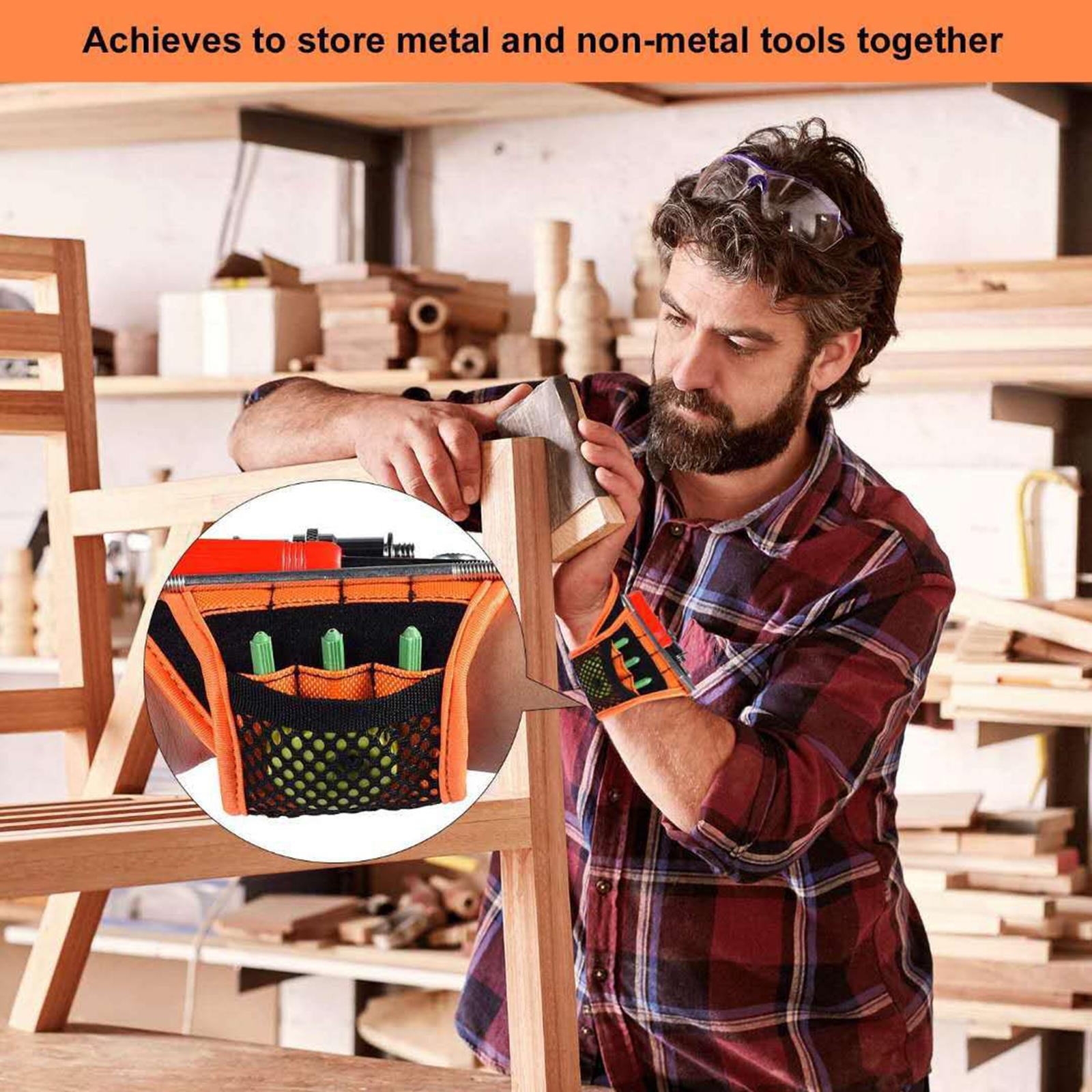 Magnetic Wristband Tool Belt for Holder Holding Screws Cool Gifts Gadgets