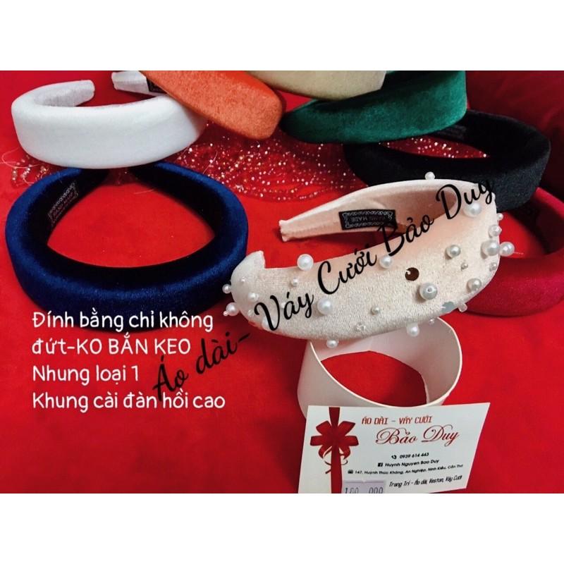 Mấn nhung, cài nhung, mấn, băng đô