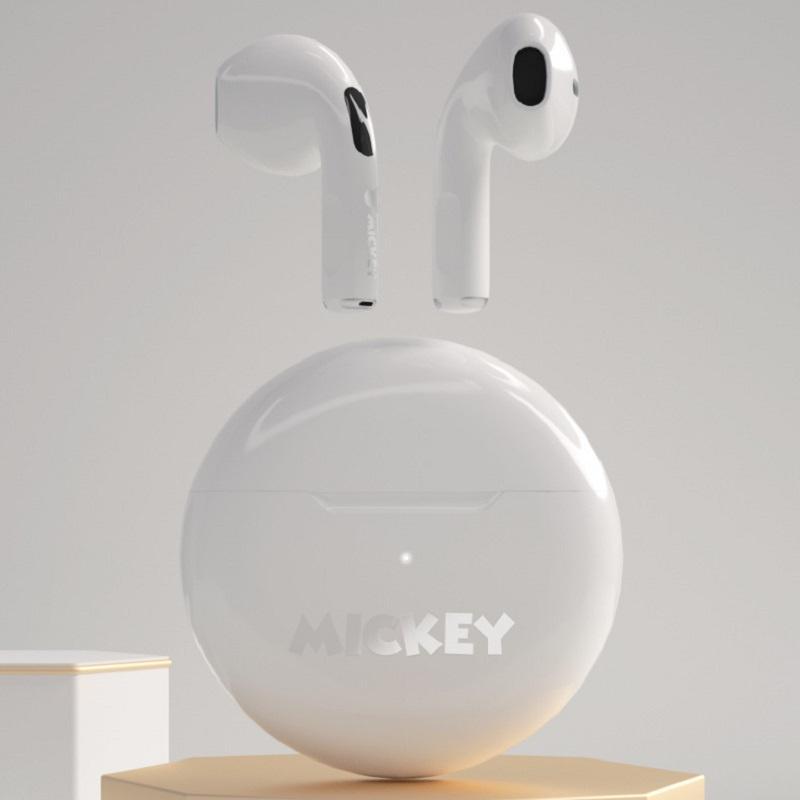 Tai Nghe Bluetooth Không Dây Mini Màu Hồng Disney  PRO6 Tích Hợp Micro Cho Điện Thoại Android