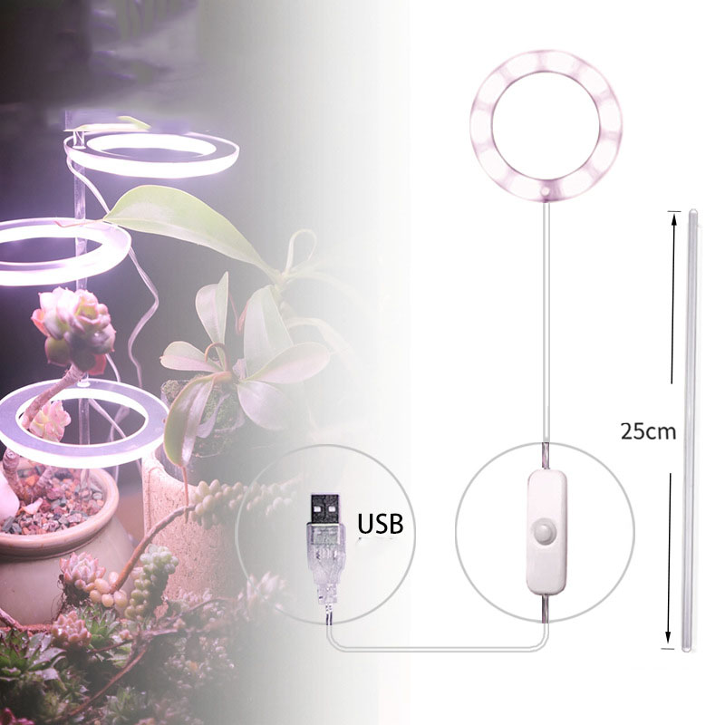 Đèn LED Quang Hợp Trồng Cây Trong Nhà