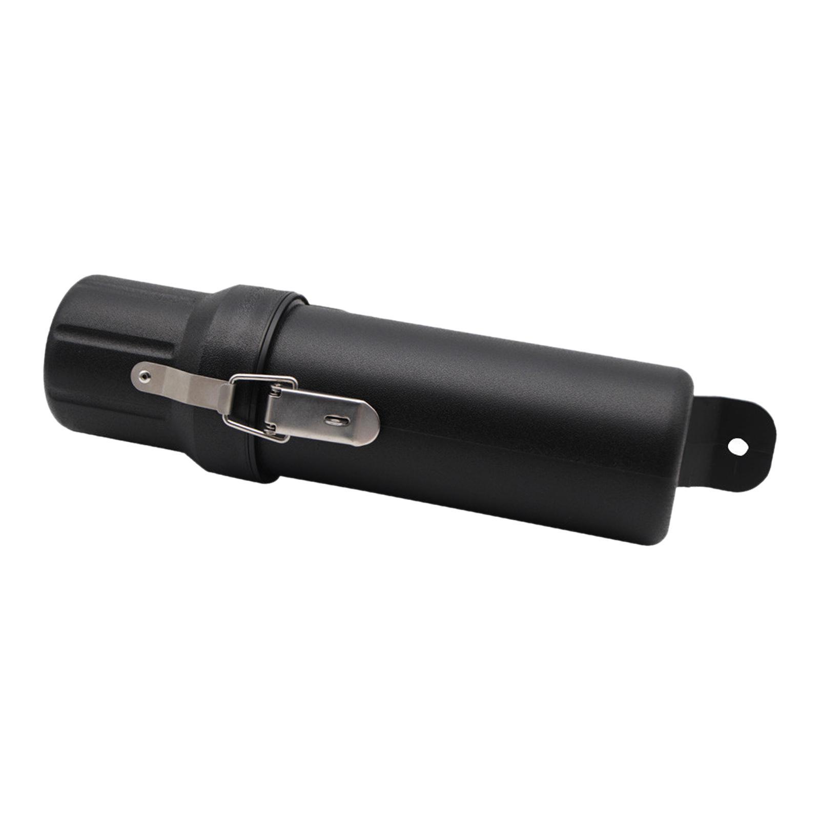 Universal Canister Holder Storage Box Case Waterproof Motorcycle Tool Tube
